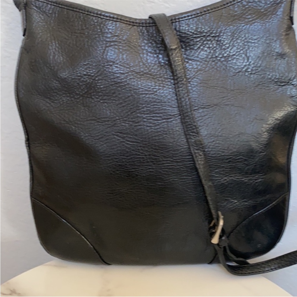 Burberry Black Leather Crossbody Bag bucket bag , saddlebag - Picture 9 of 9